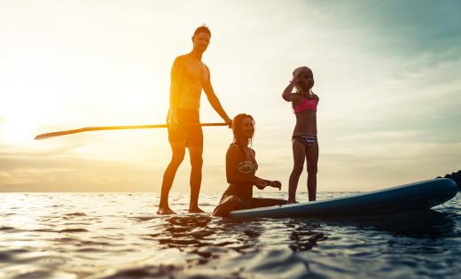 Paddle famille