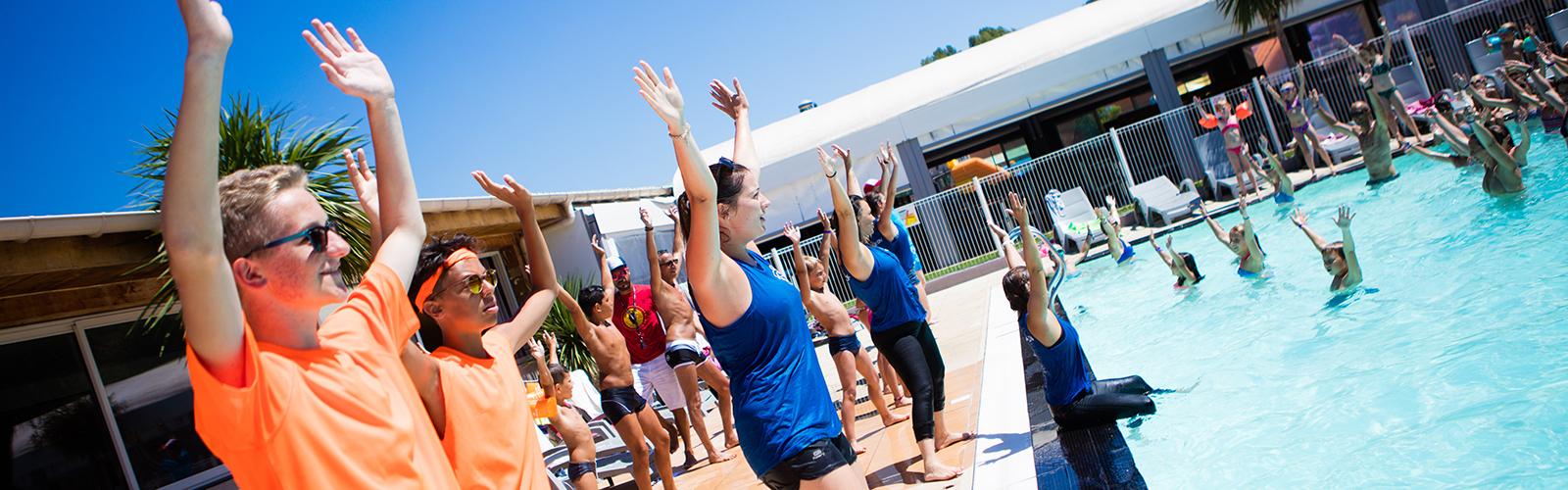 Aquagym piscine sagone